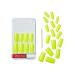 GoldFinger Neon Yellow False Nails Kit | Long Square Shape Fake Nails with Manicure Stick & Glue | Trendy Long-Lasting Glue-On Nails - Buy Online on GoSupps.com