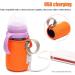Jiakalamo USB Baby Bottle Warmer - Portable Car Travel Milk Heater for Night Feeding and Outings - Orange - Buy Online on GoSupps.com