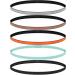 URAQT Sports Headband 5Pcs - Non-Slip Elastic Thin Hairbands for Women/Girls - Perfect for Yoga, Fitness, Running - Multiple Colors - Sweat Absorbing Athletic Headbands - Buy Online on GoSupps.com