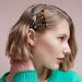 Invisibobble Barrette 2x Hair Clip | Narrow Slippery Hair Clip in Brown & White Leo Pattern | Women's Rectangular Clip | Designed in Munich - Buy Online on GoSupps.com