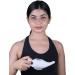 Ceramic Neti Pot - 225 ml Capacity - Dishwasher Safe - Crackle Pattern Ivory - Buy Online on GoSupps.com