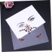 Didiseaon 3pcs Eyes Jewels Stickers Dress Accessories Decal Stickers Gemstones Child Body Diamond Sticker - Buy Online on GoSupps.com
