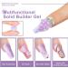 3D Nail Shaping Gel - UV Gel Kit for Sculptural Nail Design Various Colors for Artistic Decoration - Kit with a Sculpting Pen for Professional Nail Art - Buy Online on GoSupps.com