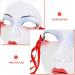 Alipis Japanese Kabuki Kitsune Full Face Masquerade Mask | Carnival Mardi Gras & Cosplay Costume Accessories - Buy Online on GoSupps.com