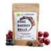 Energy Balls Bio 1 Ball looks like 1 coffee Alternative to Energy Rail & Energy Drink with Guarana Acai Datteln-Natural Booster with cherry taste (80g)