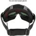 Adjustable Anti-UV Motorcycle Goggles - Black | for Dirt Bike ATV Motocross | Protective Offroad Gear for Men, Women, Youth - Buy Online on GoSupps.com
