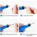 Portable Electric Nail Drill Professional Efile Electrical Nail File Kit for Acrylic Gel Nails Manicure Pedicure Polishing Shape Tools Design Home Salon Use 48Pcs Nail Drill Bits (black) - Buy Online on GoSupps.com