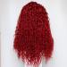 Sunnybluee Fantasy Beauty Black Water Wave Synthetic Lace Front Wig - Heat Resistant Loose Curly Half Hand Tied Wigs with Bay Hair for Stunning Looks - Buy Online on GoSupps.com