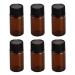 Verdant Touch Pack of 100 3ml dropper bottles for essential oils leak-proof amber clear