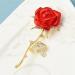 WIPPWER Pin Jewelry Gifts for Women Ladies Fashion Accessories Crystal Ladies Rose Flower Brooch Party Brooch Cardigan Jacket Coat Brooch Brooches & Pins - Buy Online on GoSupps.com