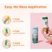 EmBeba Natural Diaper Rash Cream for Sensitive Baby Skin | Travel-Friendly Diaper Rash Ointment with Roll-On Applicator | Herbal Skin Care for Babies | 1 Pack - Buy Online on GoSupps.com