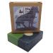 Bark at the Moon Charcoal Soap Bar - 5 Oz Handmade Men's Soap with Citrus & Amber - Earthy Lye Soap with Activated Charcoal for Healthy Skin - Buy Online on GoSupps.com