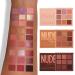 Buy Romantic Bear 9-Color Eyeshadow Palette Nude & Warm High-Pigmented Waterproof Makeup Set - Buy Online on GoSupps.com