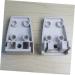 NUOBESTY 2pcs Screen Clips with Screws Desk Partition Clamp Glass Partition Clamp Cut Off Simple Glass Clip White medium - Buy Online on GoSupps.com