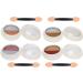4 Jars Nail Art Glitter Mirror Powder Pigment Powder with Nail Sponge Brushes Double Color Chrome Manicure Powder for Nail Art Decoration - Buy Online on GoSupps.com