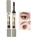 Waterproof Brow Gel Eyebrow Mascara Tinted Brow Cream With Brush - Natural Sweatproof Double Head Liquid Eyebrow Makeup Highly Tinted Eyebrow Mascara Tinted Brow Cream Black - Buy Online on GoSupps.com