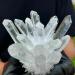 for White Cluster Quartz Crystal Specimen Point gem PINGJIUYIN Crystal Cluster 1pc White - Buy Online on GoSupps.com