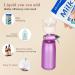 FacieFancy Nano Facial Mister - Strong Fine Mist - Adjustable Flow - Portable Mini Sprayer - Purple - Buy Online on GoSupps.com