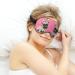 LynaRei Puppy Pug Dog Sleeping Mask - Adorable Pink Eye Cover for Blocking Light - Buy Online on GoSupps.com