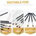 Angoily 100pcs Eye Shadow Brush Face Makeup Foundation Beauty Kit Handle Powder Applicator Miss Girl - Buy Online on GoSupps.com