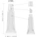 30Pcs-10ml Mini Clear Refillable Empty Tubes Lip Gloss Balm Container Soft Tubes Makeup Box Shampoo Samples Empty Tubes with Screw Cover - Buy Online on GoSupps.com