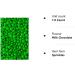 Simply Topps Green Coloured Milk Chocolate Beans - 100g | Cake Cupcake & Cookie Sprinkles - Buy Online on GoSupps.com