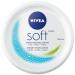 Nivea Soft Moisturizing Cream Face/Body/Hands 6.8 Ounce Jar