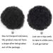 Synthetic Afro Puff Drawstring Ponytail Short Kinky Curly Hair Bun Extension Clip in Ponytail Hairpieces Short Curly Updo Hair Afro Bun Afro Chignon for Women Lady Girls (Black 8Inch) - Buy Online on GoSupps.com