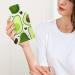 Green Avocado Hot Water Bottle with Plush Cover - Cozy Hand Warmer for Adults & Children - 26.5x15.3cm | International Shipping Available - Buy Online on GoSupps.com