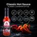 Poppamies Classic Hot Sauce - Gluten-Free Vegan Spicy Chicken Wing Sauce (4/10) - 150 ml - Buy Online on GoSupps.com