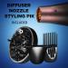 Buy Wazor Professional Ionic Hair Dryer with Diffuser - 1875W Infrared Salon Grade Blow Dryer Set for Powerful & Quiet Styling - Buy Online on GoSupps.com