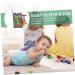 Vaguelly Tear-Resistant Fabric Book Set for Toddlers | Soft Touch & Feel Baby Books | Quiet Book Toys for Babies - Buy Online on GoSupps.com
