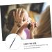 Mikinona 12pcs Angled Eyebrow Brush Makeup Brush Beauty Tool Eye Liner Brush Flat Cosmetic Bridegroom - Buy Online on GoSupps.com