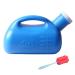 Portable Urine Bottle for Men 3000ML Reusable Emergency Urinals Pee Jug with Lid Leakproof Urinal Collector for Hospital Home Camping Car Travel Blue