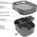 Stash Monkey Airtight Lockable Organizer Box with Tray & Rack - Ultimate Storage Solution for International Shipping - Buy Online on GoSupps.com