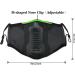 Hhana Masks - Winter Soldier Adult Mask | Adjustable & Prevents Marks | One Size Black - Buy Online on GoSupps.com