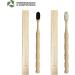 BANBUKES Biodegradable Bamboo Toothbrushes - Extra Soft Bristles, Eco-Friendly & Compostable - Ideal for Pregnant Women, Braces, Sensitive Teeth - 6 Pack - Buy Online on GoSupps.com