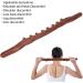 Premium Wooden Gua Sha Massage Tools - 8 Pearl Roller & Curved Stick for Fatigue Relief & Contouring - Buy Online on GoSupps.com