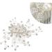FRCOLOR Set of 3 Bridal Headpiece Tiara Bridal Insert Comb Bridal Hair Comb Hairpin Miss Wedding - Buy Online on GoSupps.com