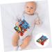 Bestonzon 2-Piece Tearproof Fabric Book Set for Babies & Toddlers - Touch & Feel Books for Newborns 0-6 Months - Buy Online on GoSupps.com