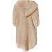 Shop Hanxiulin Plush Fleece Jacket for Women - Cuddly Winter Coat Down Jacket XXL Beige - International Shipping Available - Buy Online on GoSupps.com
