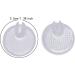 Weiy Flip Flops Cushion Inserts - Toe Separator Sandal Pads for Men and Women - Transparent Gel Metatarsal Pads - 1 3.5cm - Buy Online on GoSupps.com