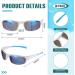 Polarized Sports Sunglasses - 18 Pairs for Men, Women, Youth - Flexible Frame for Running, Driving, Cycling - Assorted Colors - Buy Online on GoSupps.com
