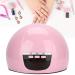 UV-LED Nail Lamp 54W | Professional Nail Gel Dryer with 18 Light Chips | Portable Manicure Tool for Home & Salon - Buy Online on GoSupps.com