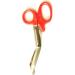 Panther Surgical Lister Bandage Scissor 5.5 Inch - Orange Plastic Handle Nursing Trauma Scissors - Buy Online on GoSupps.com