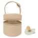 Duffi Baby 0829-05 Beige Pacifier Holder | Quality & Style for Your Baby | International Shipping Available - Buy Online on GoSupps.com