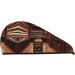 Red Wine Cellar Coral Velvet Dry Hair Cap | Ideal for Home Travel Pool Parties & Beach Baths - Fast International Shipping - Buy Online on GoSupps.com