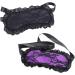 Sexy Lace Padded Eye Mask Set - Black/Purple Masquerade Blindfolds - Buy Online on GoSupps.com