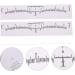 Angoily 100pcs Eyebrow Position Tattooing Three-point Positioning Measuring Make Creative - Buy Online on GoSupps.com