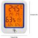 Huaosn Electronic LCD Wall Thermometer & Hygrometer | Digital Temperature & Humidity Meter for Home & Industry - Buy Internationally - Buy Online on GoSupps.com